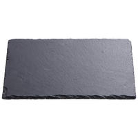 SERVIERPLATTE   20/30 cm   - Schieferfarben, KONVENTIONELL, Stein (20/30cm) - Ambia Home