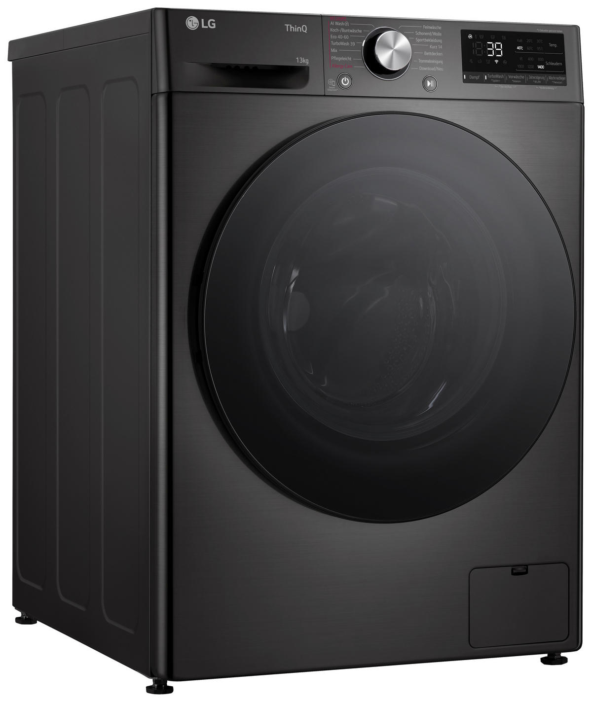 WASCHMASCHINE F4WR703YB   - Schwarz, Basics, Glas/Kunststoff (60/85/61,5cm) - LG