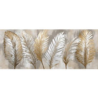 GLASBILD Pflanzen  - Multicolor, Basics, Glas (50/125/1.40cm) - Euroart