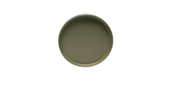 APERITIFTELLER Grün 15 cm Kyoto  - Grün, Trend, Keramik (15cm) - Novel