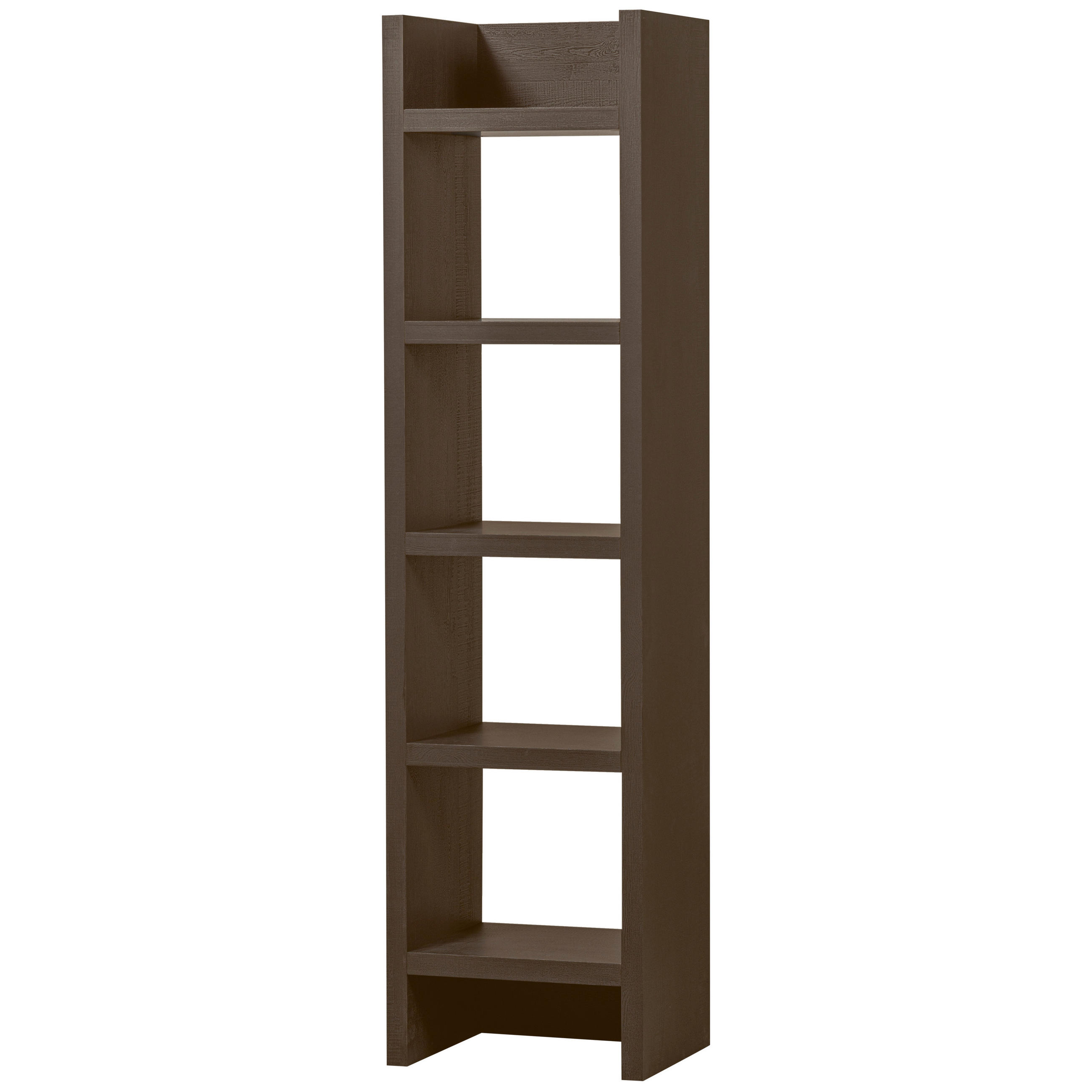REGAL  50/195/40 cm Dunkelbraun  - Dunkelbraun, Design, Holzwerkstoff (50/195/40cm) - Livetastic