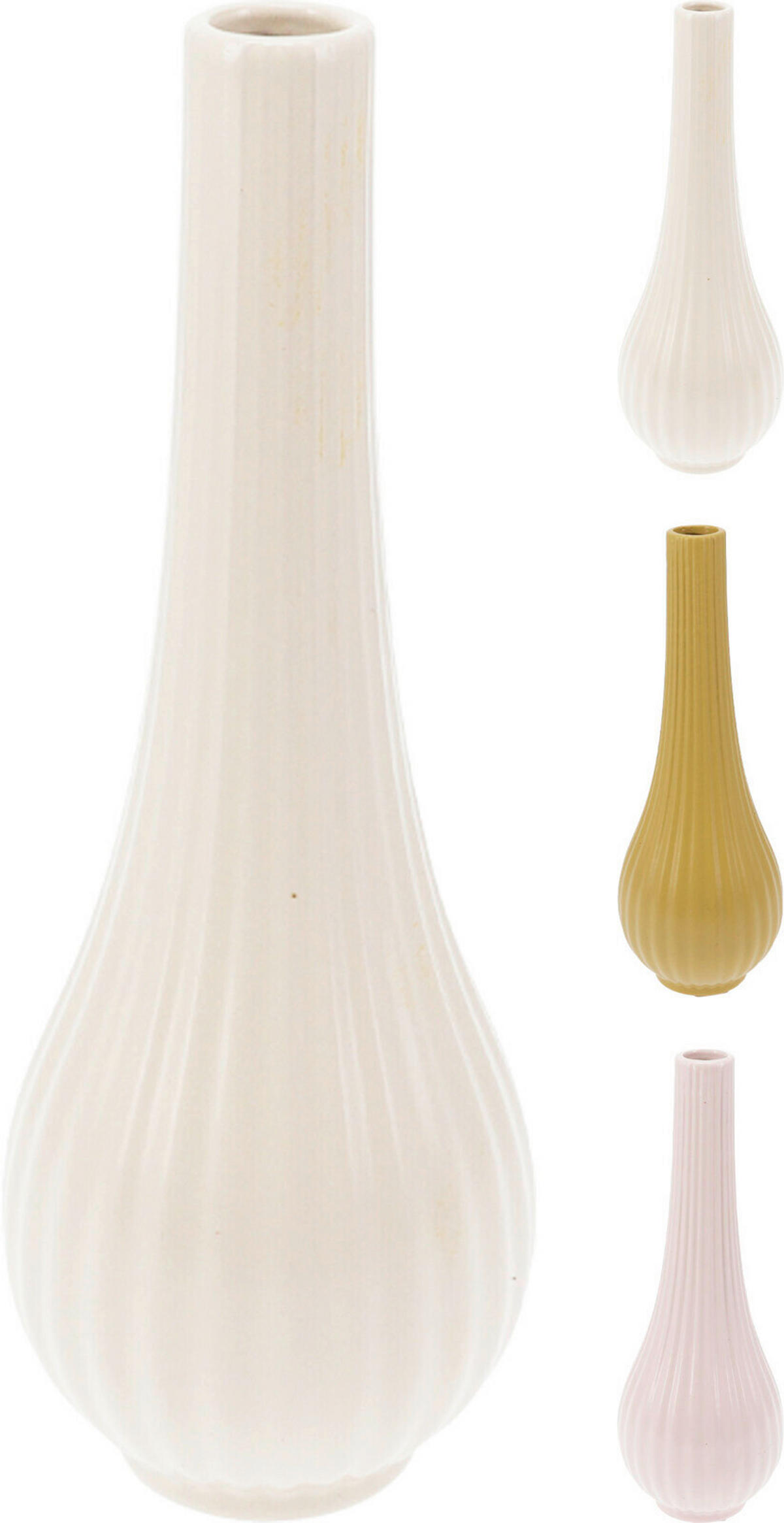 Vază  - Basics, ceramică (8/8/26cm)