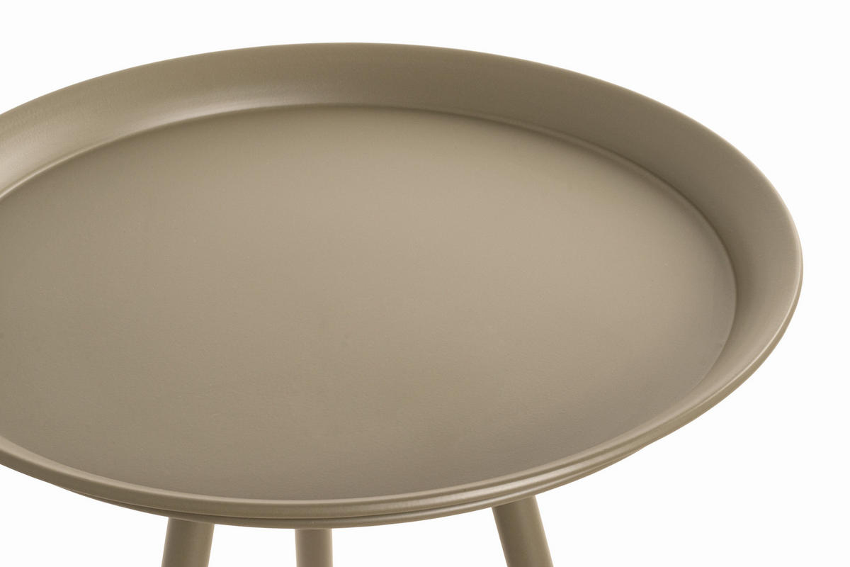 PRÍRUČNÝ STOLÍK, zelená - zelená, Trend, kov (54/54/44cm)