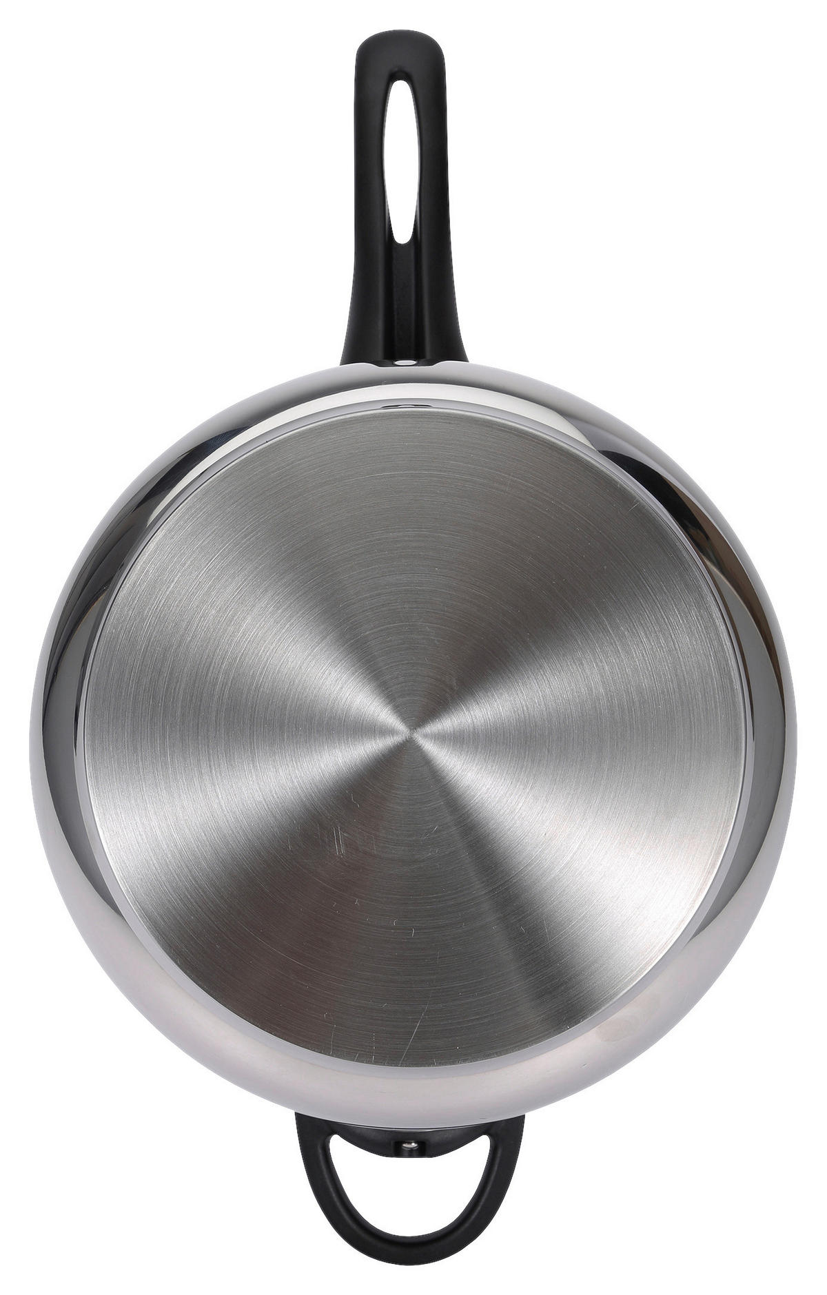 SCHNELLKOCHTOPF  9 l 24 cm  - Silberfarben/Schwarz, Basics, Kunststoff/Metall (24cm)