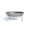 FEUERSCHALE SVENSKAV FIRE XXL  2514  - Edelstahlfarben, Basics, Metall (63/63/25cm) - Ambia Garden