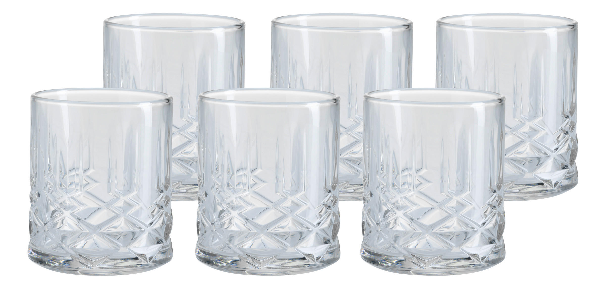 GLÄSERSET Capri  6-teilig  - Klar, KONVENTIONELL, Glas (26/18/11cm) - Ritzenhoff Breker