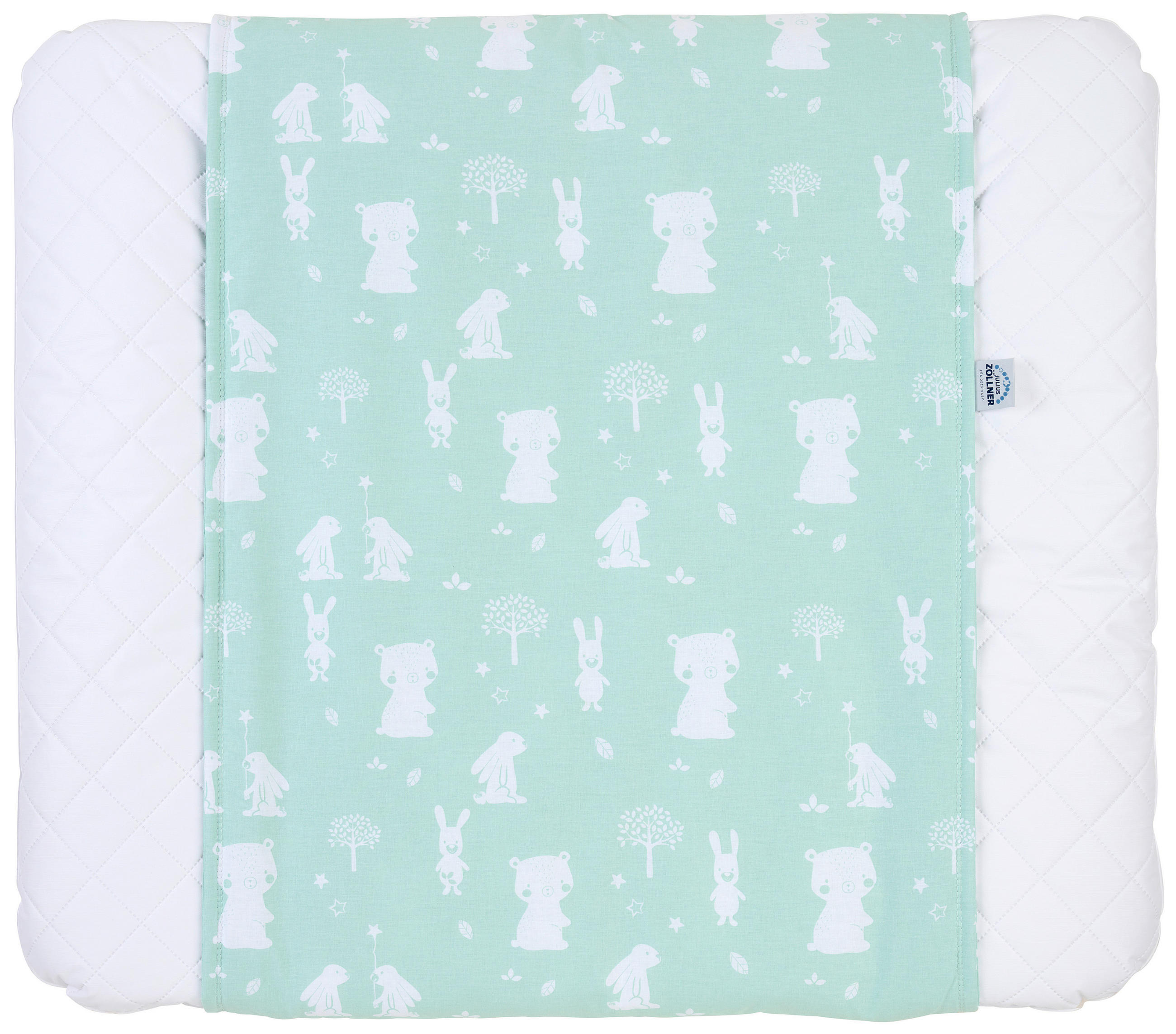 WICKELAUFLAGENBEZUG 54/150 cm   - Mintgrün, Basics, Textil (54/150cm) - Zöllner