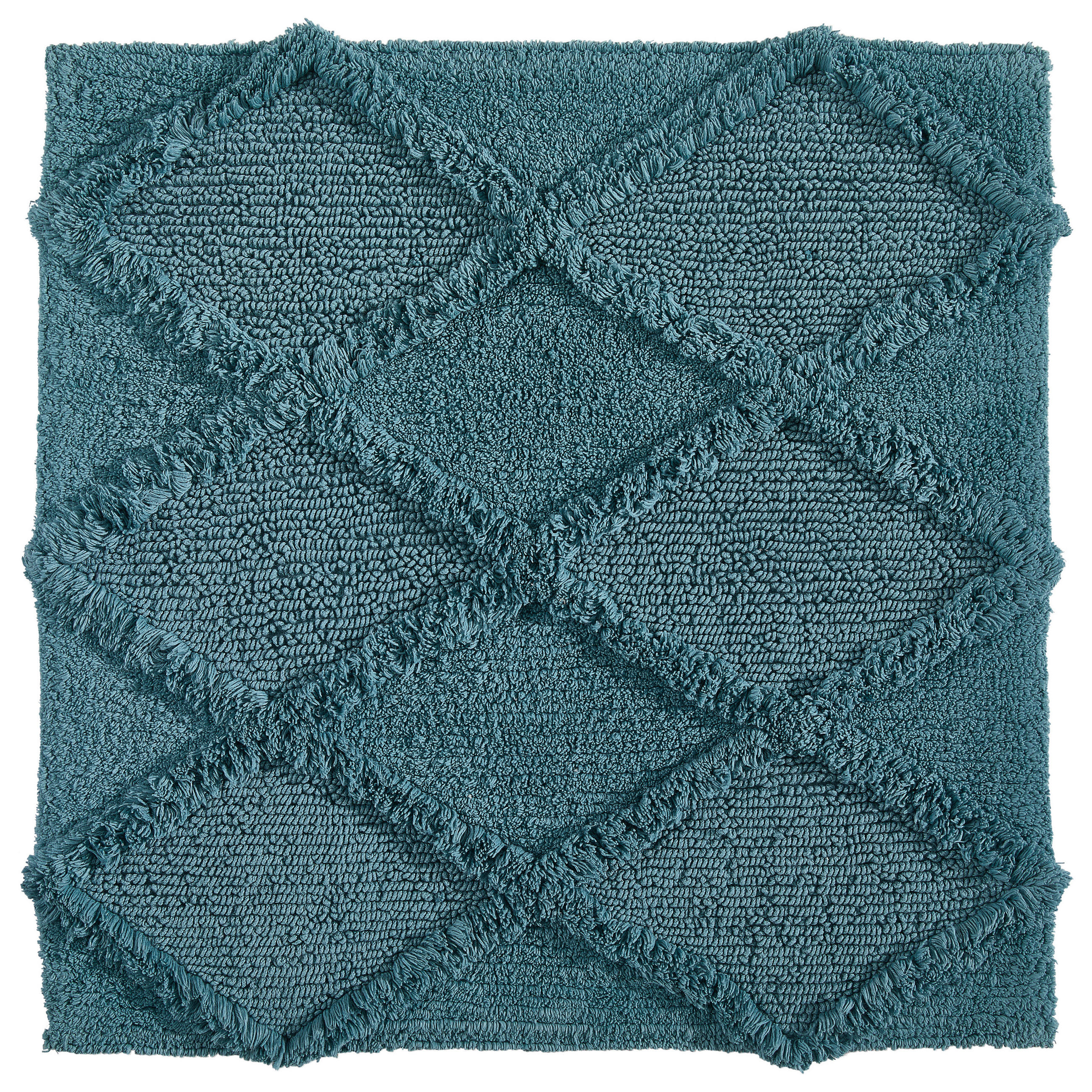 BADEMATTE 60/60 cm Türkis  - Türkis, Textil (60/60cm) - Esposa