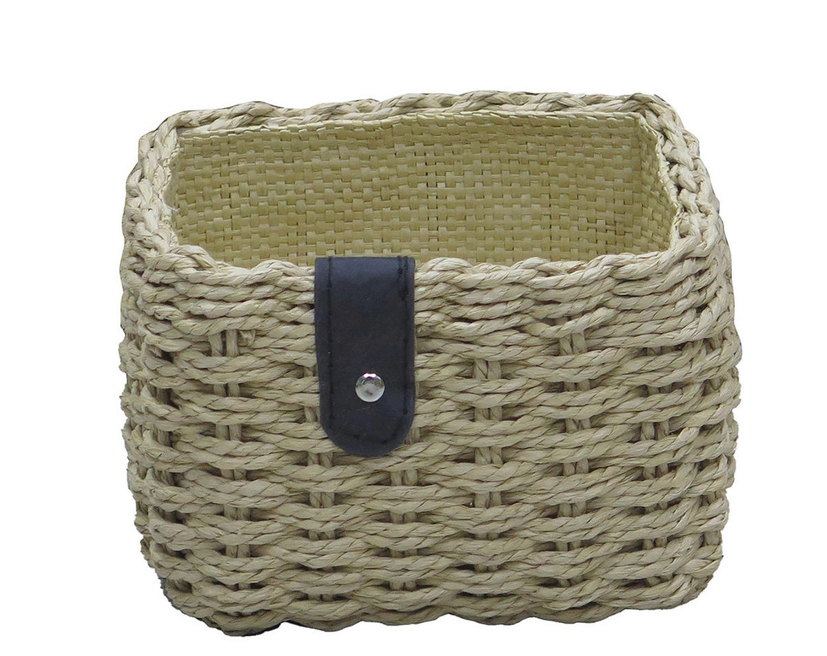 REGALKORB 17/14/12 cm   - Beige, Basics, Papier (17/14/12cm) - Landscape