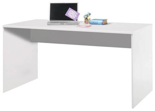 PISAĆI STOL bijela drvni materijal - bijela, Basics, drvni materijal (150/75/75cm) - Carryhome