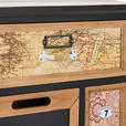 KOMMODE  in 90/103/32 cm  - Multicolor/Schwarz, LIFESTYLE, Holz/Holzwerkstoff (90/103/32cm) - Landscape