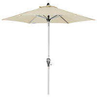 SONNENSCHIRM 210 cm Naturfarben  - Silberfarben/Naturfarben, Basics, Textil/Metall (210/210cm) - Doppler