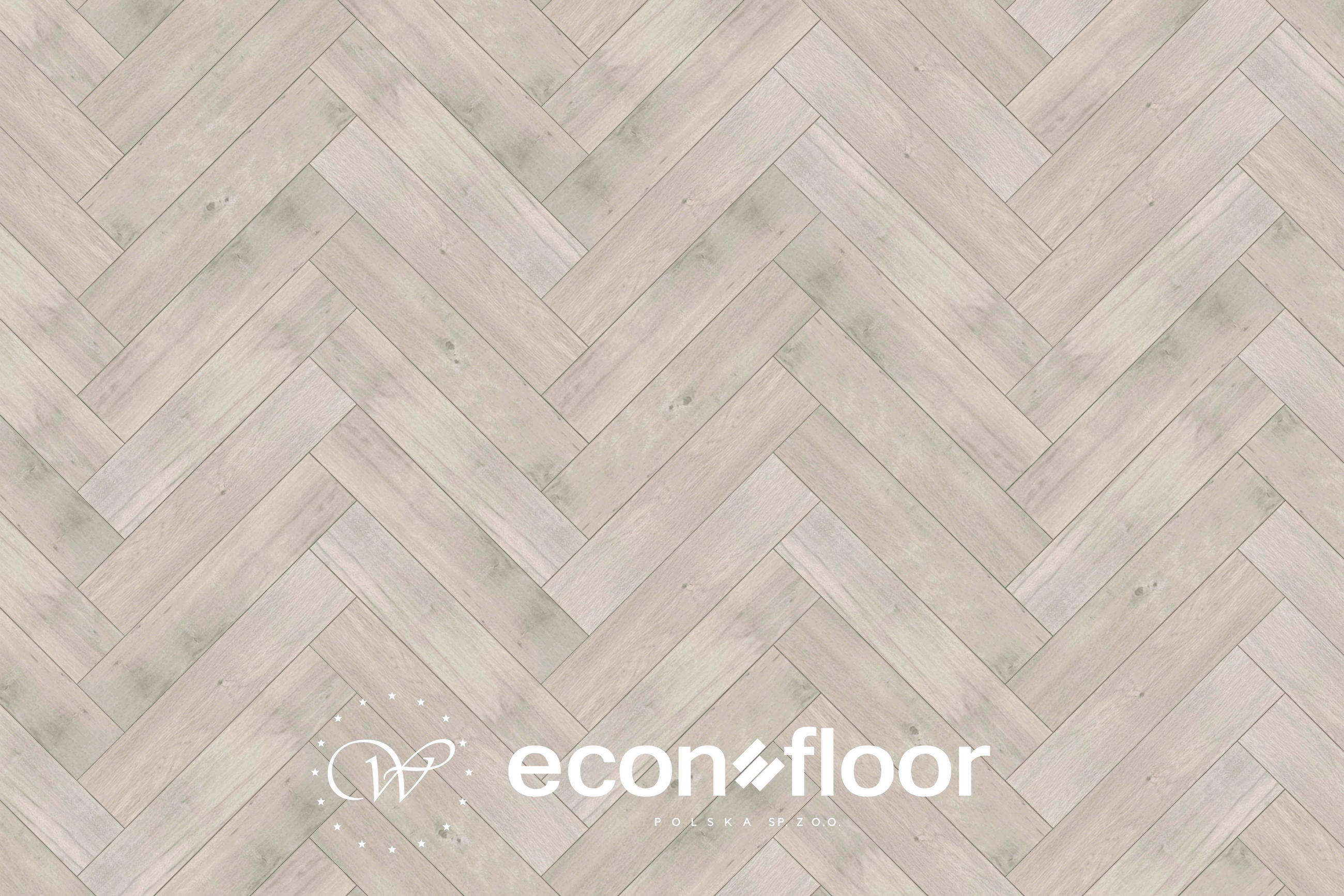 3238H-55 Oak Janosik Econfloor LA BOHEME 55 COUNTRY WOOD  per  m² - Eiche grau, Basics, Kunststoff/Stein (23/128/0.57cm)