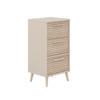KOMMODE Eefje  in 48,4/93,2/41,1 cm  - Eichefarben/Beige, Basics, Holzwerkstoff (48,4/93,2/41,1cm) - Paidi