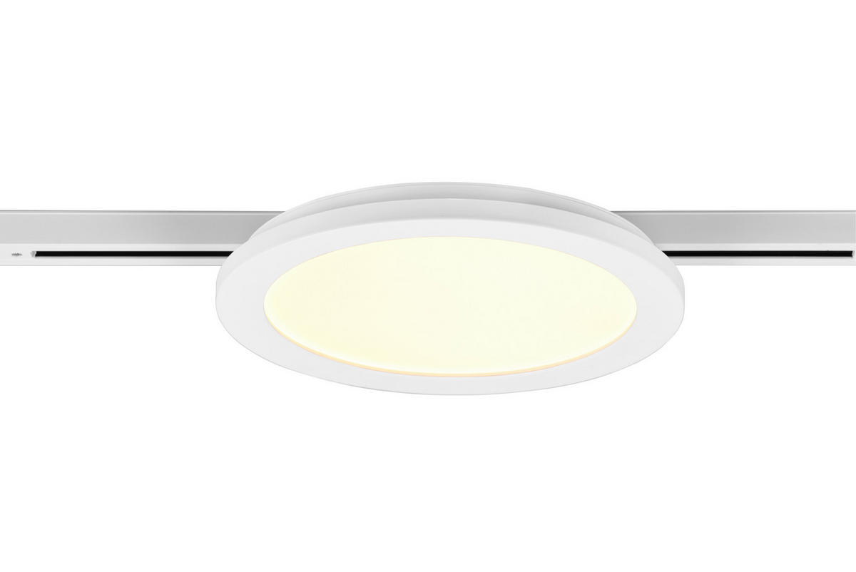 SCHIENENSYSTEM-STRAHLER - Weiss, Basics, Kunststoff (26,0/2,7cm) - Trio Leuchten
