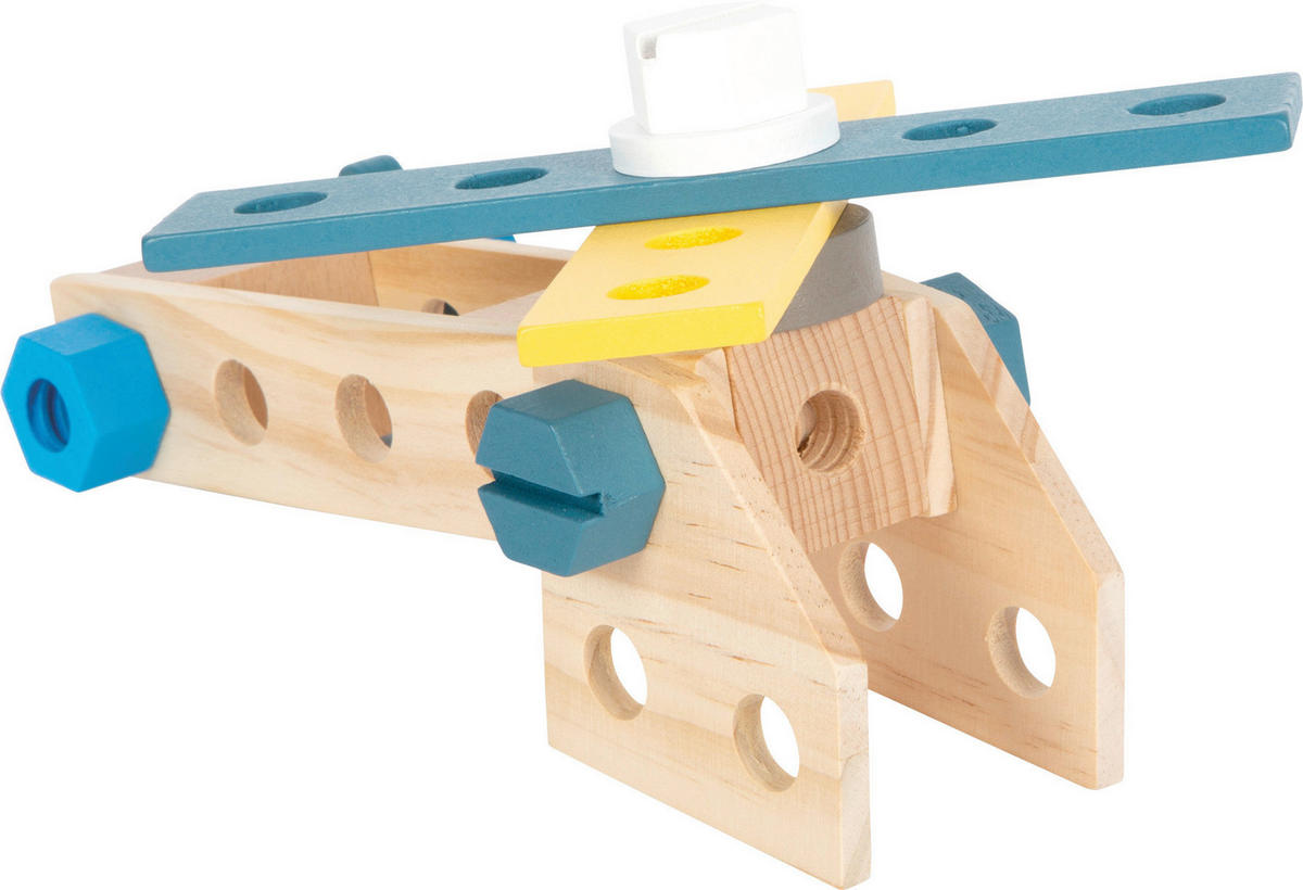 KINDER-WERKZEUGKOFFER - Multicolor, Basics, Holz/Textil (33/27/7.5cm) - small foot