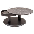 COUCHTISCH in Metall, Holzwerkstoff, Kunststoff 75/75/38-43 cm - Anthrazit, Design, Holzwerkstoff/Kunststoff (75/75/38-43cm) - Venda