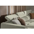 ECKSOFA in Struktur Greige  284/205 cm  - Greige/Schwarz, Design, Kunststoff/Textil (284/205cm) - Xora