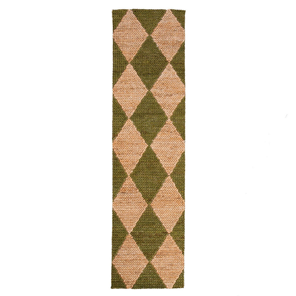 Flair Rugs BEHÚŇ, 60/230 cm, zelená