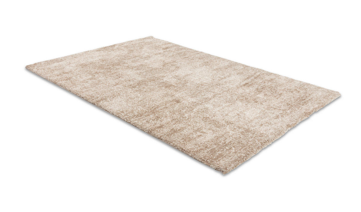 HOCHFLORTEPPICH 133/190 cm Salerno Beige  - Beige, Basics, Textil (133/190cm) - Novel