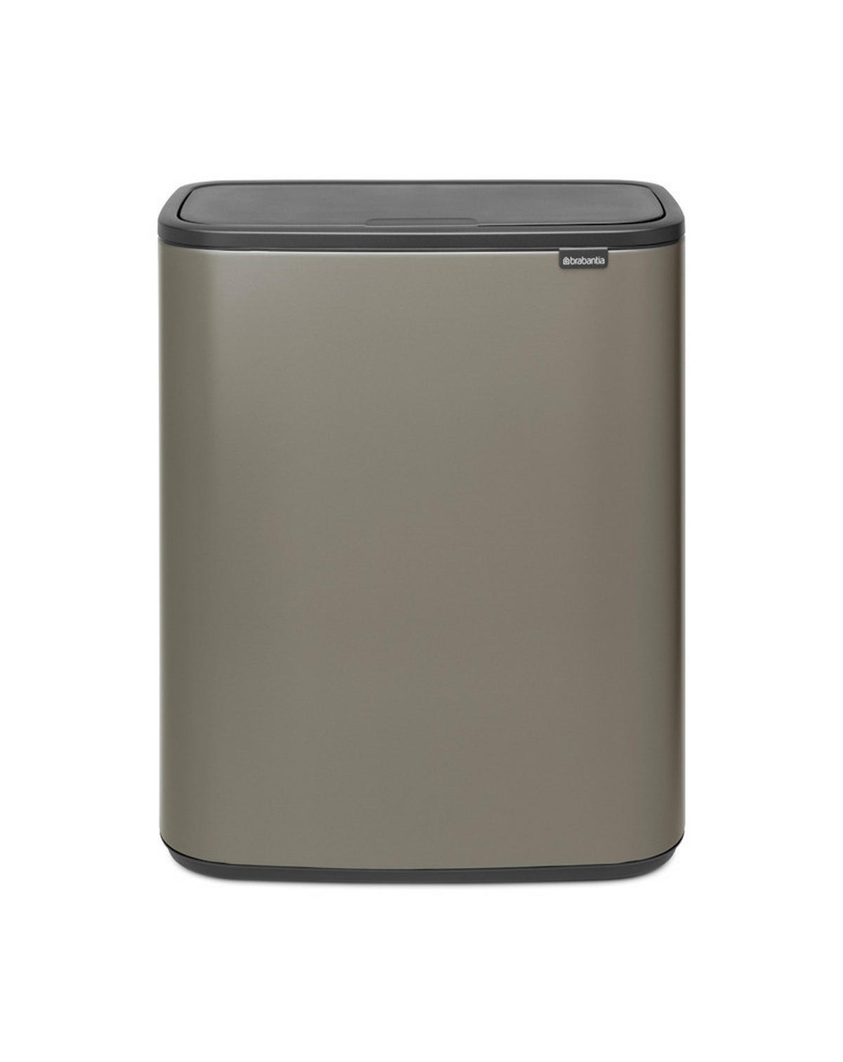 ODPADKOVÝ KOŠ  2 x 30 l - černá/platinová, Design, kov/plast (54,5/65,6/31,2cm) - Brabantia