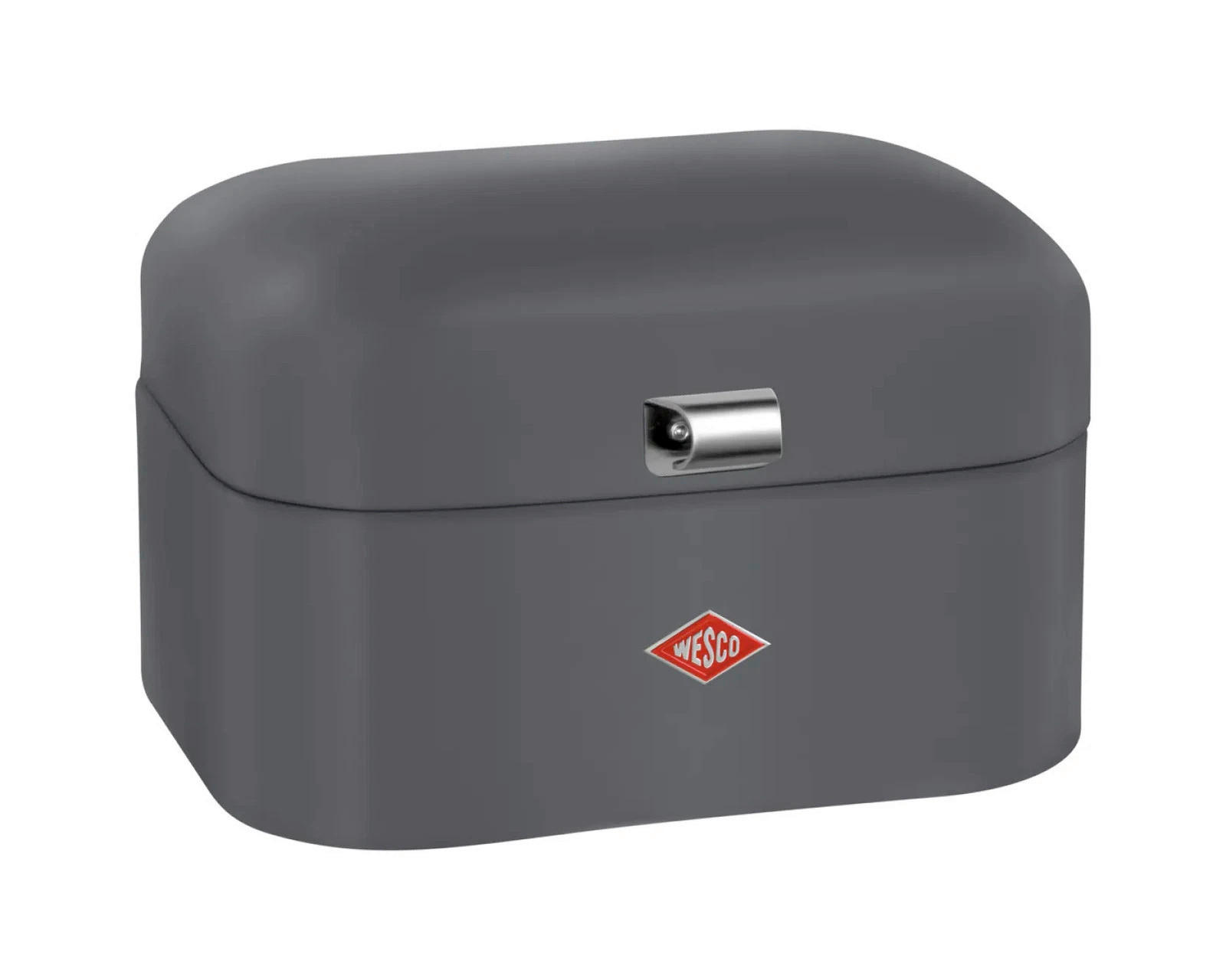 BROTKASTEN - Graphitfarben, Basics, Metall (27/22/22cm) - Wesco