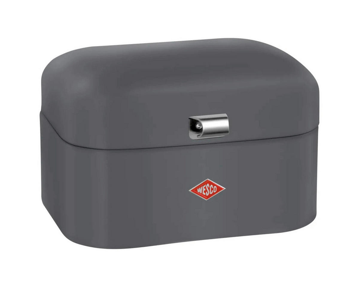 BROTKASTEN - Graphitfarben, Basics, Metall (27/22/22cm) - Wesco