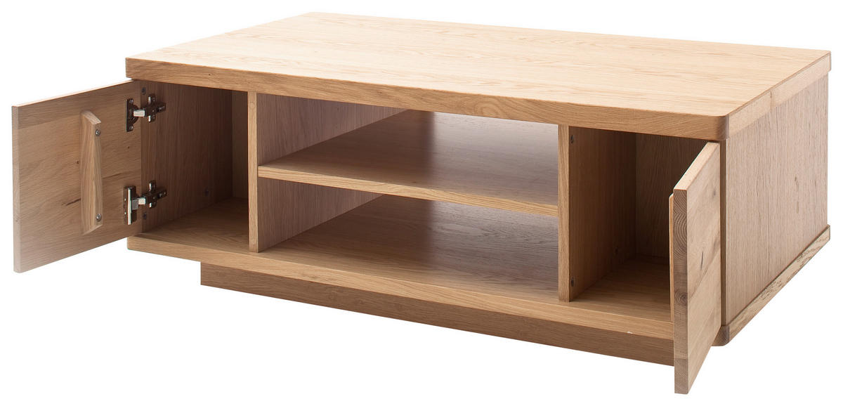 COUCHTISCH in Holz, Holzwerkstoff  - Eiche Bianco, Design, Holz/Holzwerkstoff (115/44/65cm) - Livetastic
