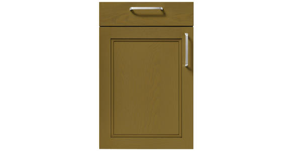 EINBAUKÜCHE   - Salbeigrün, Basics, Holzwerkstoff - Novel