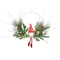 TÜRKRANZ 45 cm  - Waldgrün, LIFESTYLE, Naturmaterialien/Holz (45cm) - X-Mas