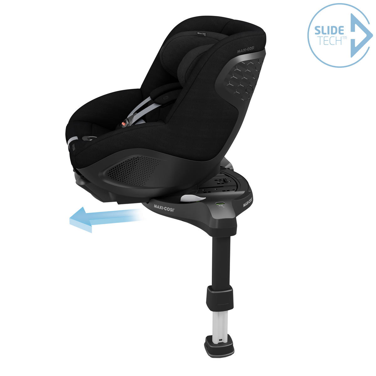 REBOARDER-KINDERSITZ Mica 360 Pro  - Schwarz, Basics, Kunststoff/Textil (44.2/67/74.5cm) - Maxi-Cosi