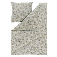 BETTWÄSCHE Atelier Flanell 140/200 cm  - Grün, Basics, Textil (140/200cm) - Estella