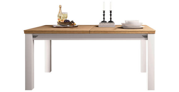 ESSTISCH 170-220/95/78 cm Nachbildung  Holzwerkstoff ausziehbar rechteckig Kaschmir, Eiche Artisan  - Kaschmir/Eiche Artisan, ROMANTIK / LANDHAUS, Holzwerkstoff (170-220/95/78cm) - Landscape