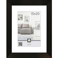 OKVIR ZA SLIKE         - črna, Basics, umetna masa/steklo (18mm)