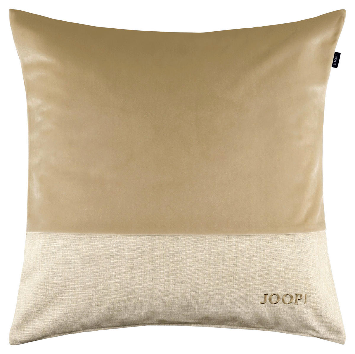 KISSENHÜLLE J!Split vanille 50/50 cm  - Gelb/Hellgelb, Design, Textil (50/50cm) - Joop!