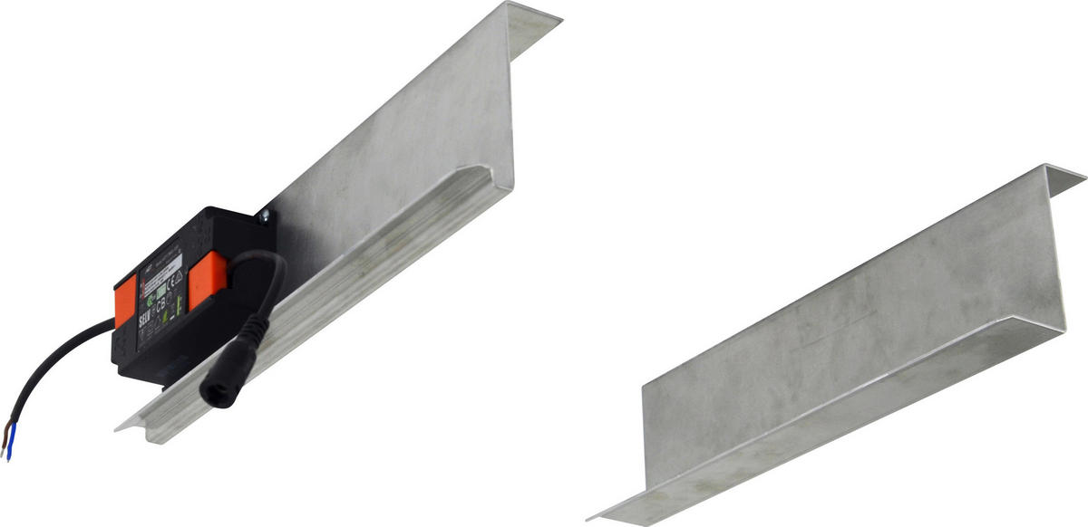 INFRAROT-HEIZPANEEL-MONTAGESET  - Weiß, Basics, Kunststoff/Metall (64,5cm)