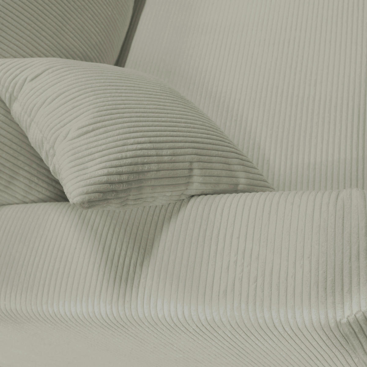 SCHLAFSOFA in Cord Taupe  - Taupe/Silberfarben, Design, Kunststoff/Textil (232/88/105cm) - MID.YOU