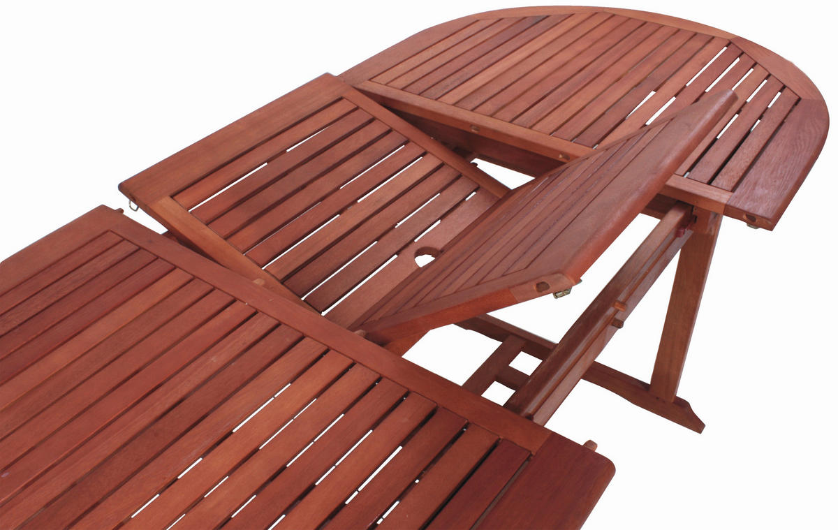 GARTENTISCH 150-200/90/74 cm  - Braun, Basics, Holz (150-200/90/74cm) - Gardenson