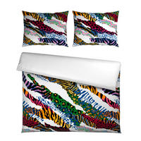 BETTWÄSCHESET TANJA Satin 200/210 cm  65 cm/100 cm  - Multicolor, Trend, Textil (200/210cm) - Esposa