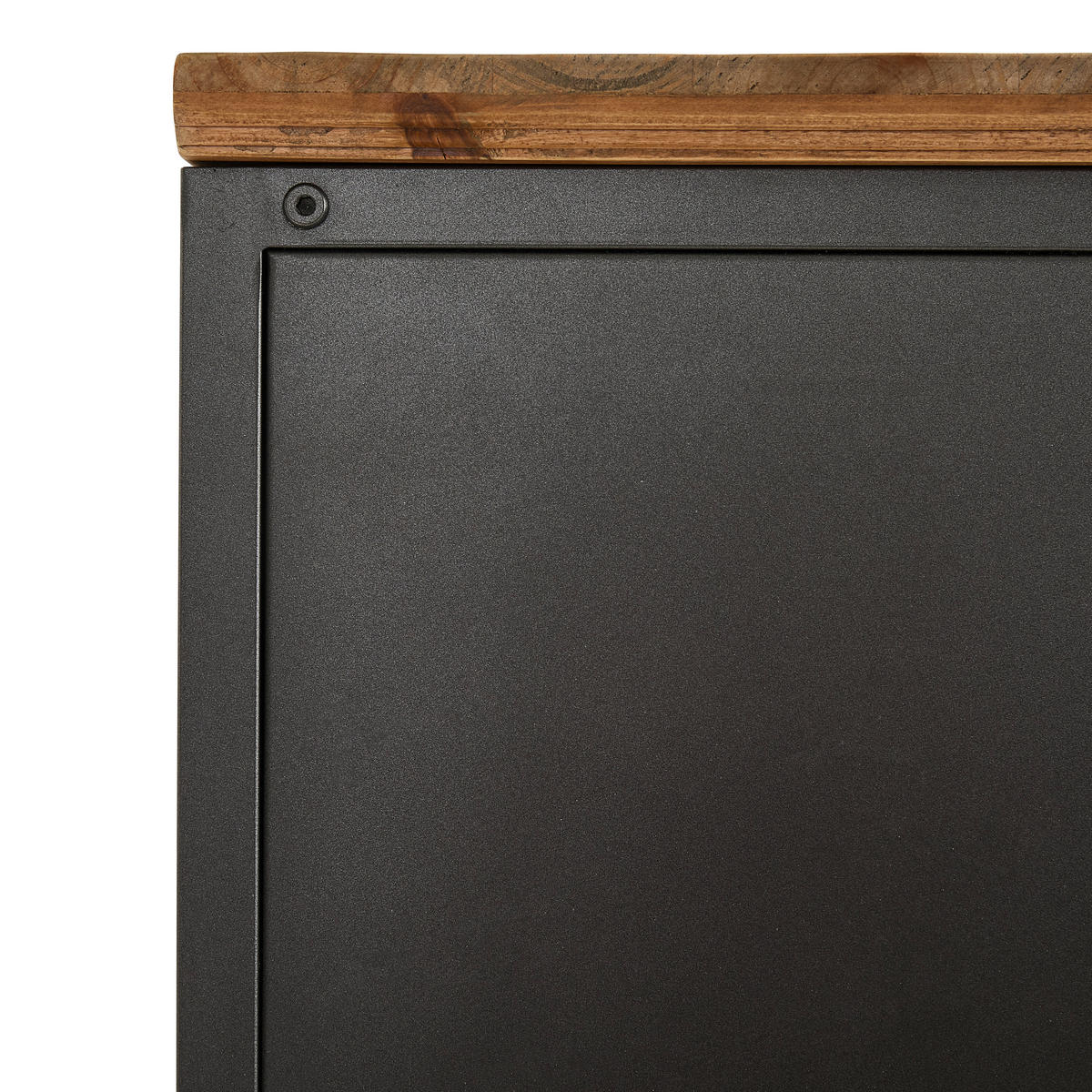SPIEGELSCHRANK 121/175/41 cm  - Klar/Schwarz, Natur, Glas/Holz (121/175/41cm) - Livetastic