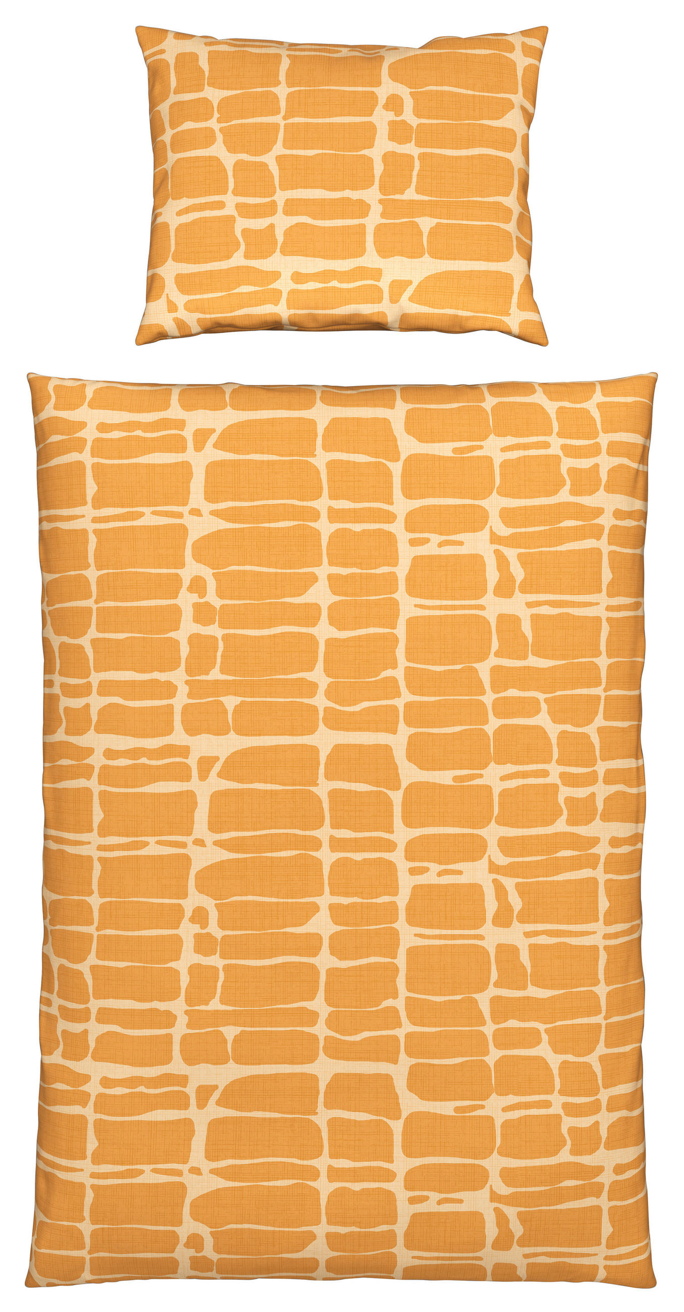 ÁGYNEMŰHUZAT-GARNITÚRA 140/200 cm  - sárga, Konventionell, textil (140/200cm) - Esposa