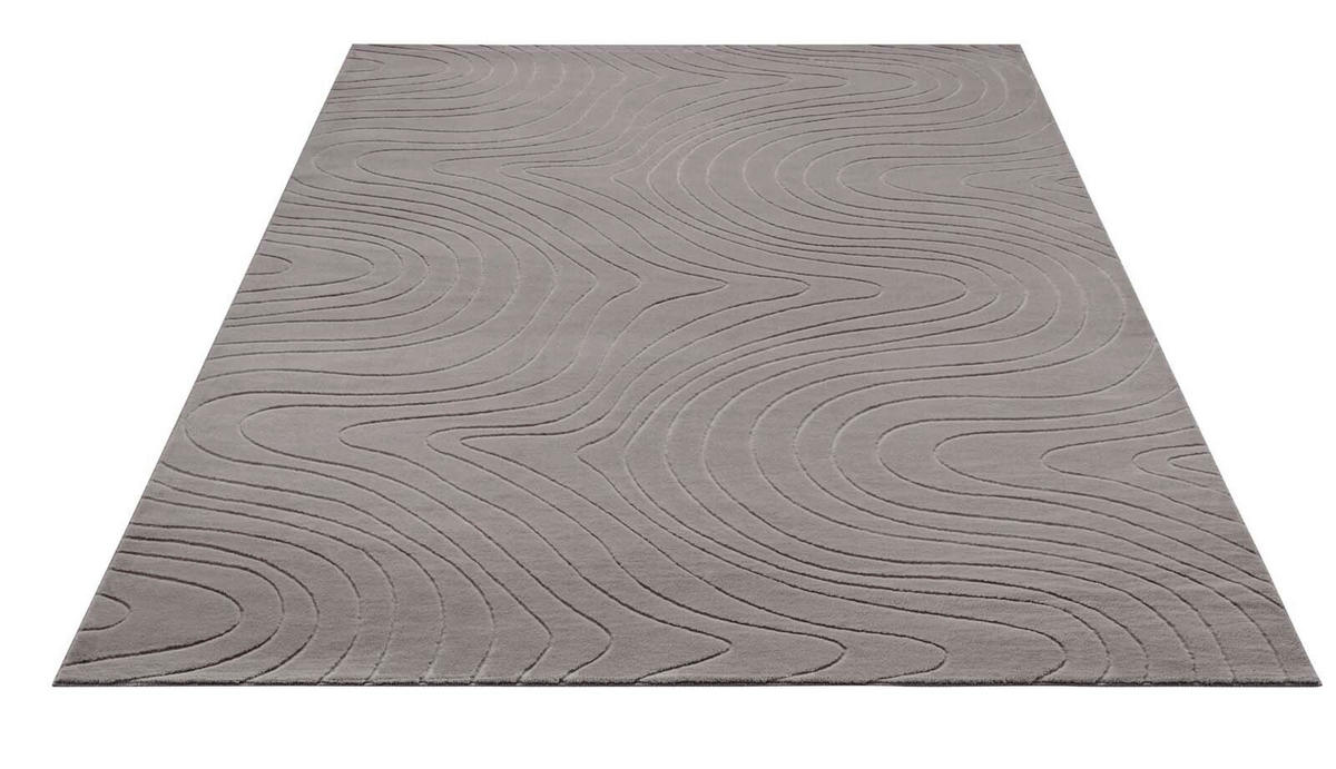 WEBTEPPICH 300/400 cm Stilo Hellgrau rechteckig  - Hellgrau, Basics, Textil (300/400cm) - Novel