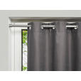 KLEMMSTANGE  - Grau Hochglanz, Design, Metall (120-220cm) - Homeware