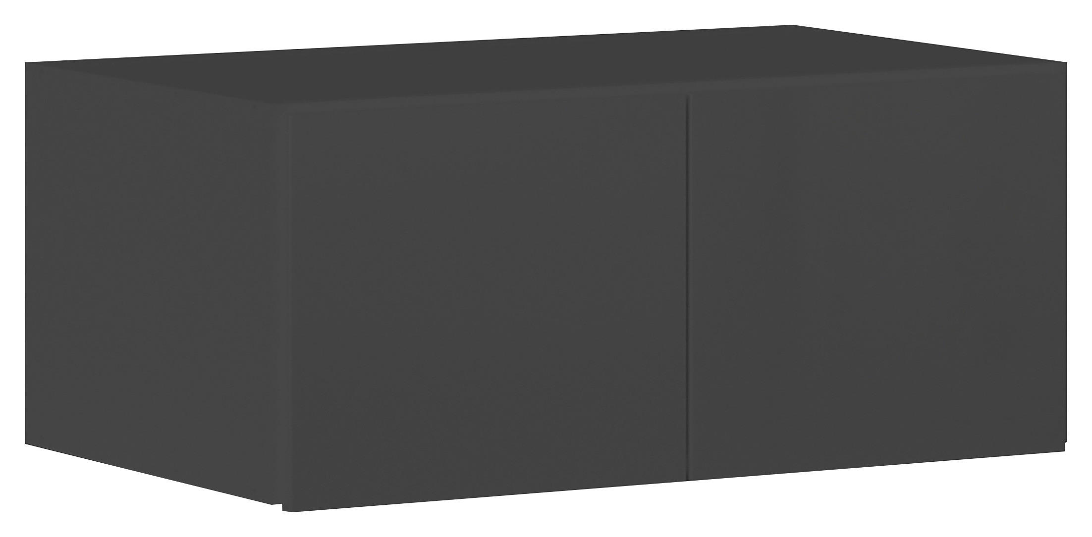AUFSATZSCHRANK 91/39/54 cm  in  - Grau, KONVENTIONELL, Holzwerkstoff (91/39/54cm) - James Wood