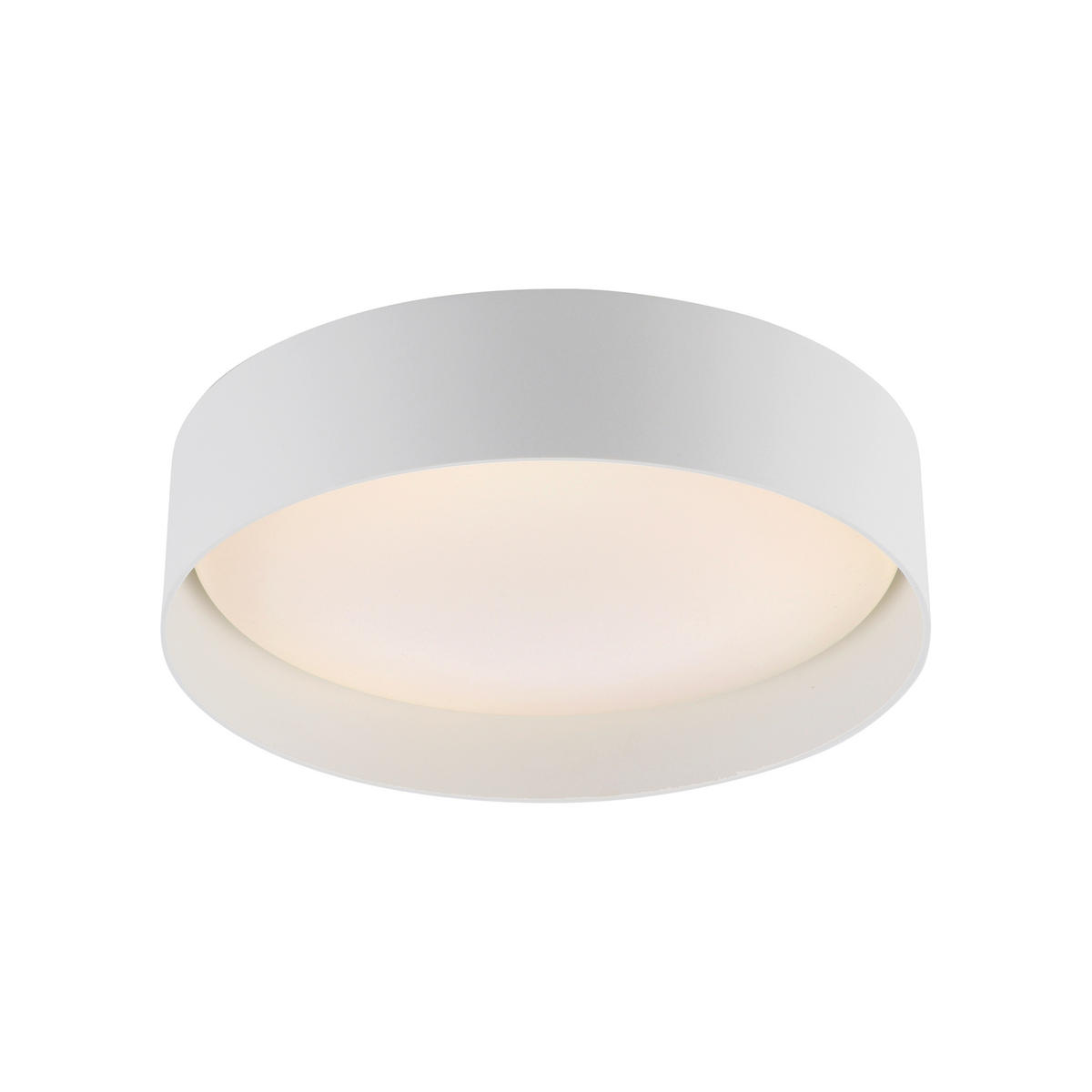 LED-DECKENLEUCHTE Tavoli 28.5/28.5/7 cm   - Weiß, KONVENTIONELL, Kunststoff/Metall (28.5/28.5/7cm) - Schöner Wohnen