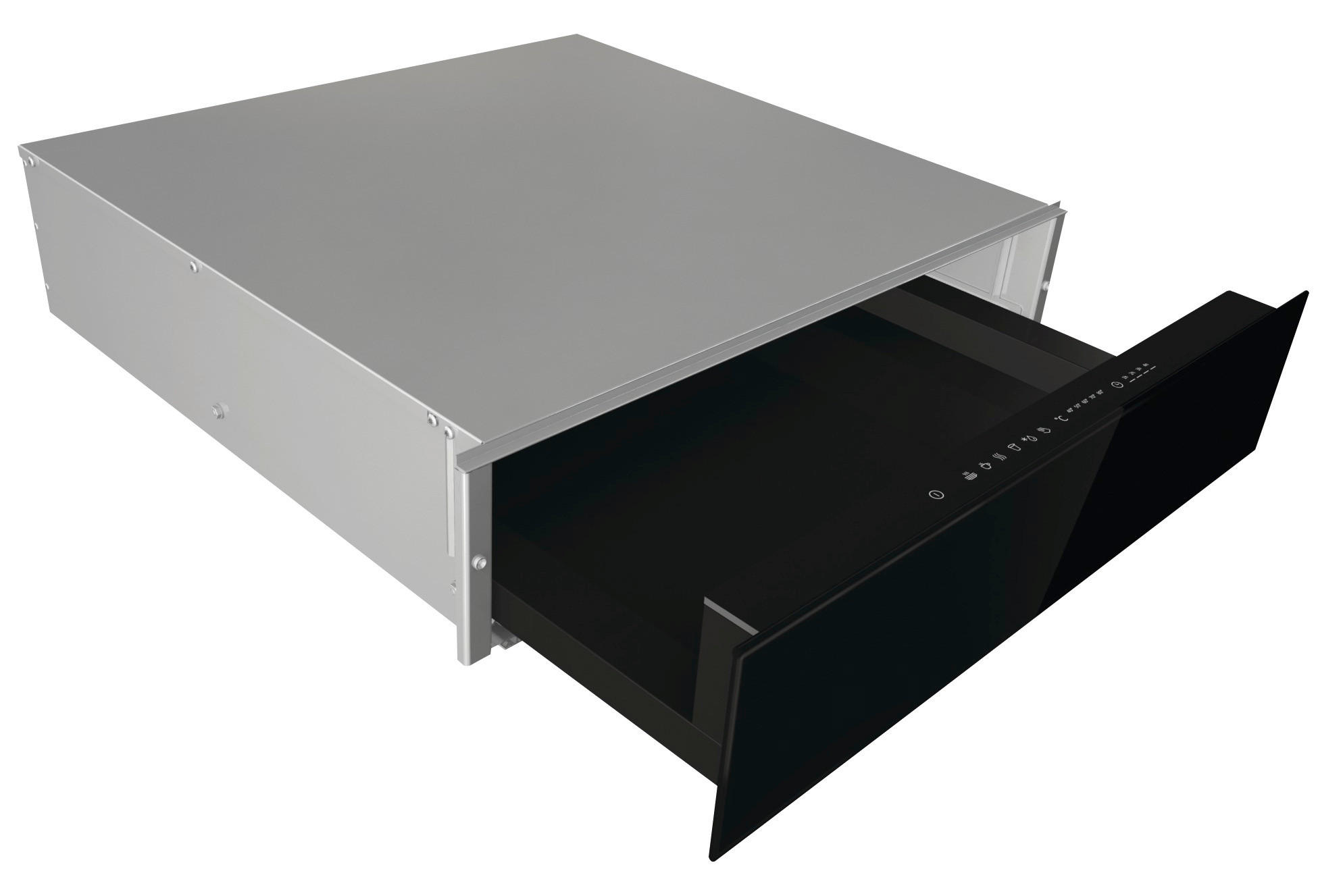 WÄRMESCHUBLADE WDH14BG  - Schwarz, Basics, Metall (56,4/14/56cm) - Hisense