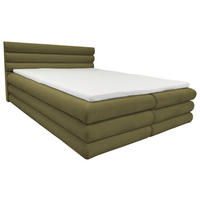 BOXBETT 180/200 cm  in Olivgrün  - Olivgrün, MODERN, Textil (180/200cm) - Livetastic