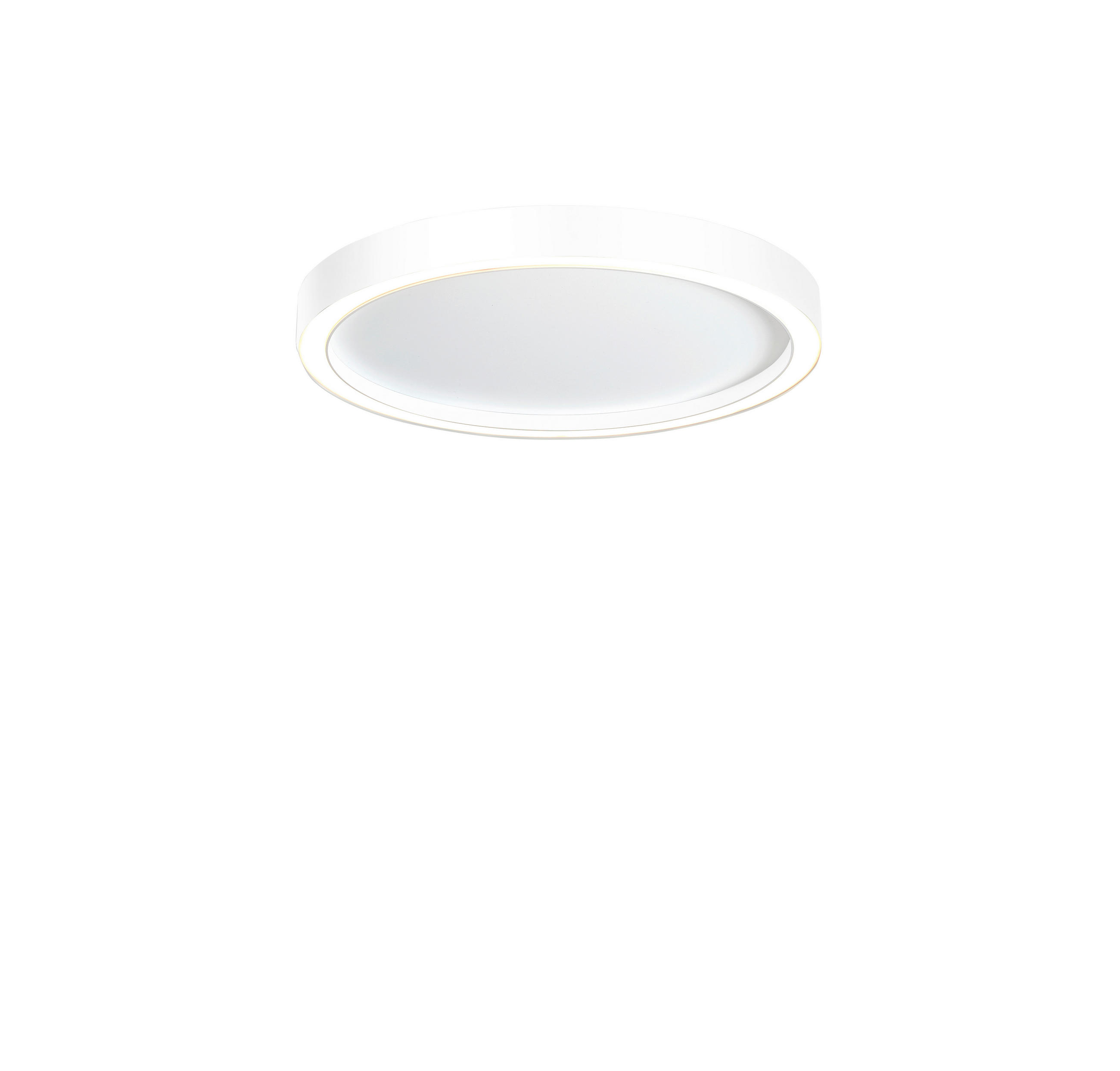 LED-DECKENLEUCHTE 40/4 cm    - Weiß, Design, Metall (40/4cm) - BOPP
