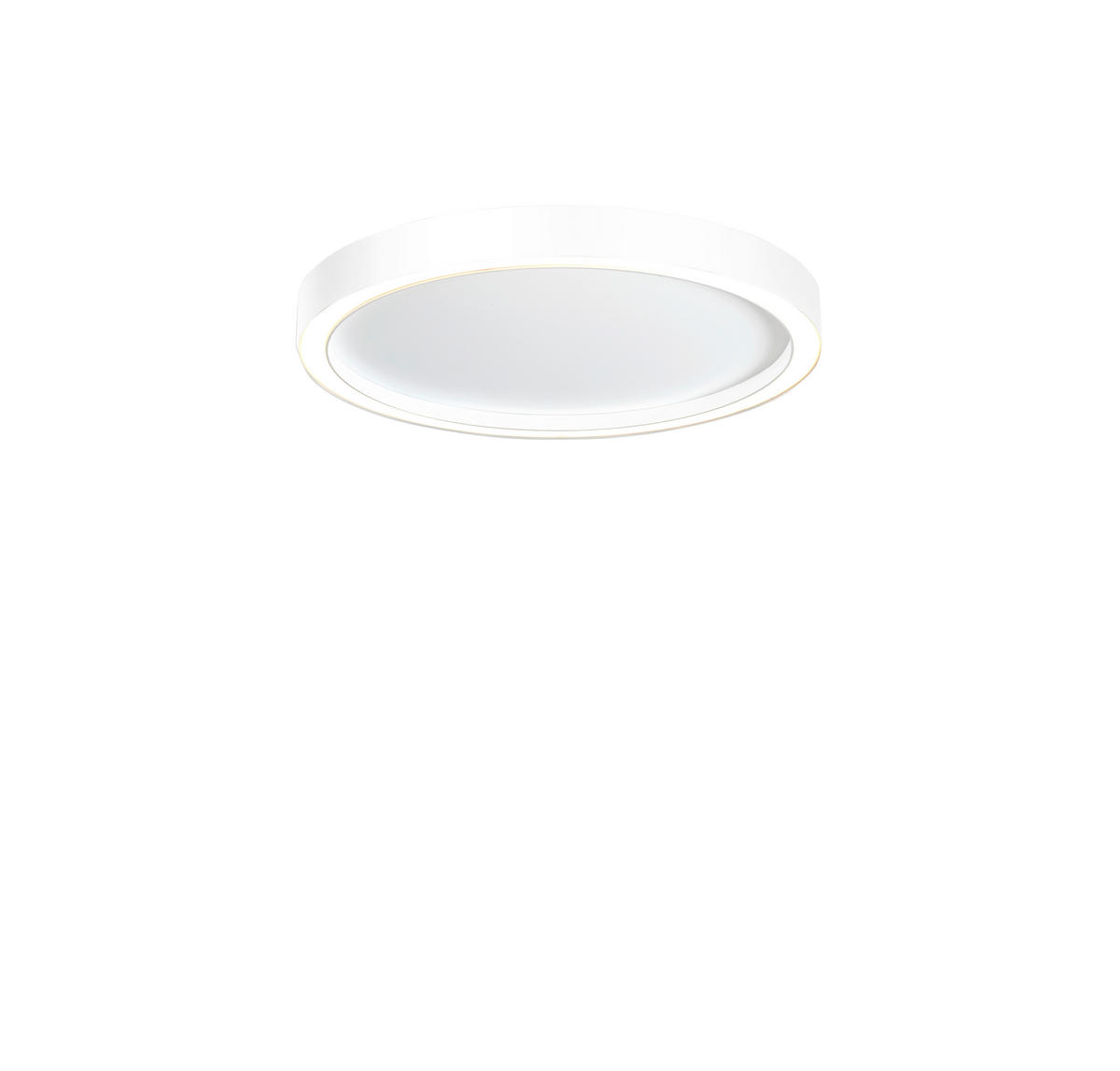 LED-DECKENLEUCHTE 40/4 cm    - Weiß, Design, Metall (40/4cm) - BOPP