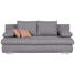 SCHLAFSOFA in Textil Grau - Chromfarben/Rostfarben, Design, Kunststoff/Textil (205/88/96cm) - Ti`me SCHLAFSOFA in Textil Grau - Chromfarben/Rostfarben, Design, Kunststoff/Textil (205/88/96cm) - Ti`me